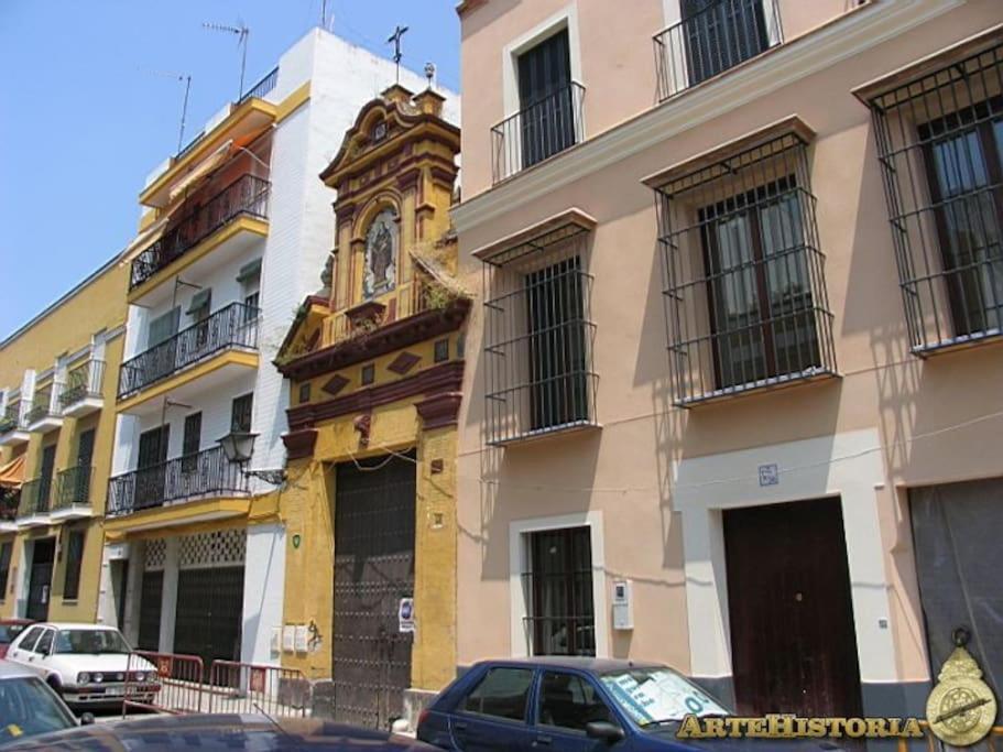 セビリアPuerta De San Juanアパートメント エクステリア 写真